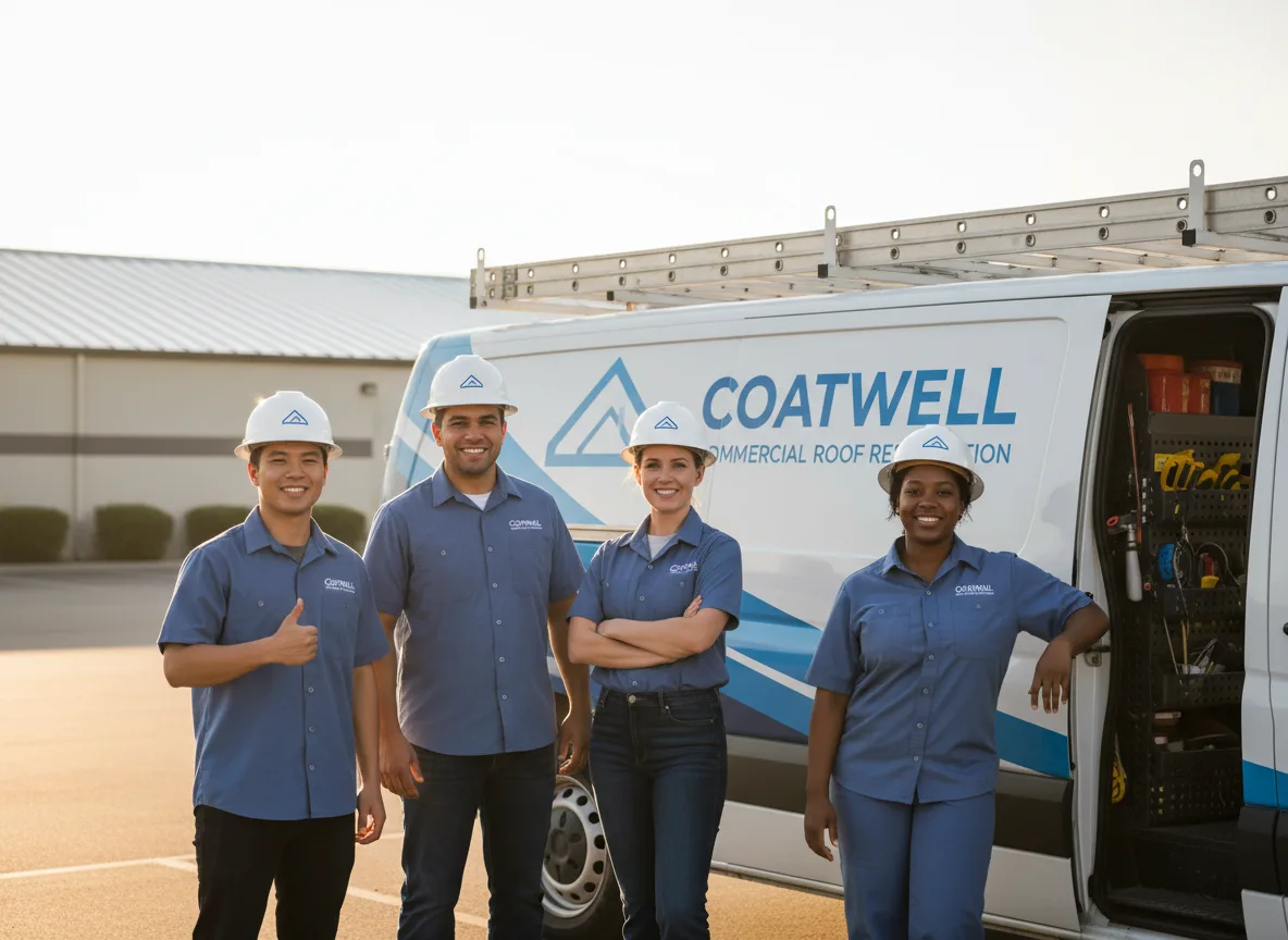 Commercial roof coating company in Vanderwagen, NM